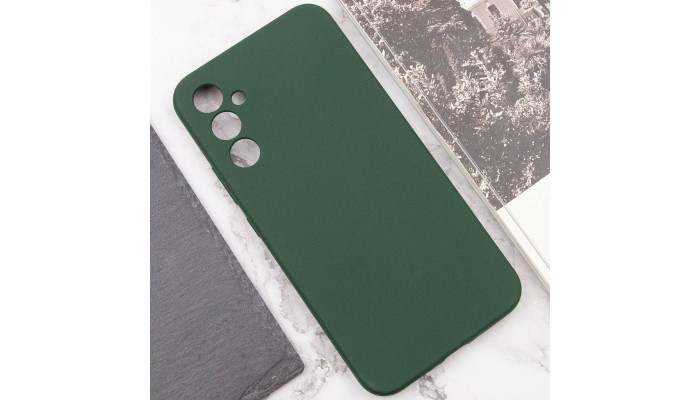 Чохол Silicone Cover Lakshmi Full Camera (AAA) для Samsung Galaxy A05s Зелений / Cyprus Green - фото