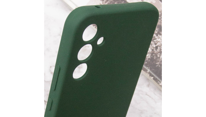 Чохол Silicone Cover Lakshmi Full Camera (AAA) для Samsung Galaxy A05s Зелений / Cyprus Green - фото