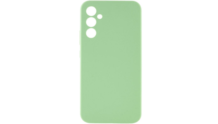 Чехол Silicone Cover Lakshmi Full Camera (AAA) для Samsung Galaxy A05s Мятный / Mint - фото