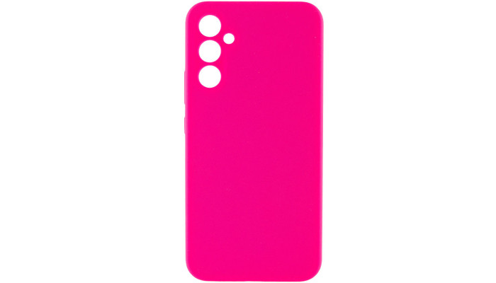 Чохол Silicone Cover Lakshmi Full Camera (AAA) для Samsung Galaxy A05s Рожевий / Barbie pink - фото