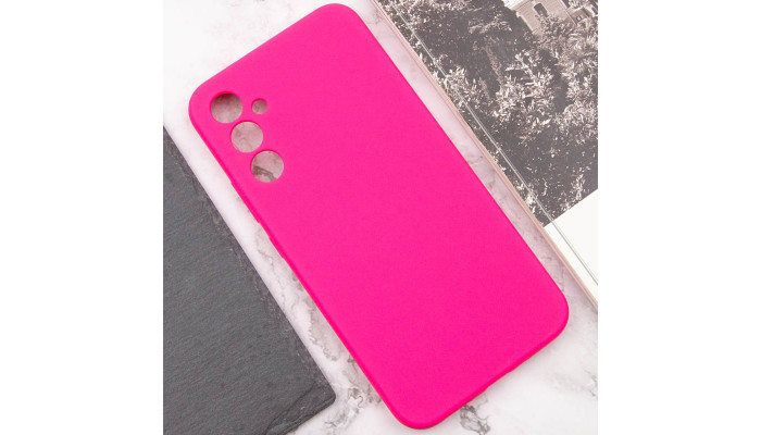 Чохол Silicone Cover Lakshmi Full Camera (AAA) для Samsung Galaxy A05s Рожевий / Barbie pink - фото