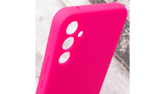 Чехол Silicone Cover Lakshmi Full Camera (AAA) для Samsung Galaxy A05s Розовый / Barbie pink - фото