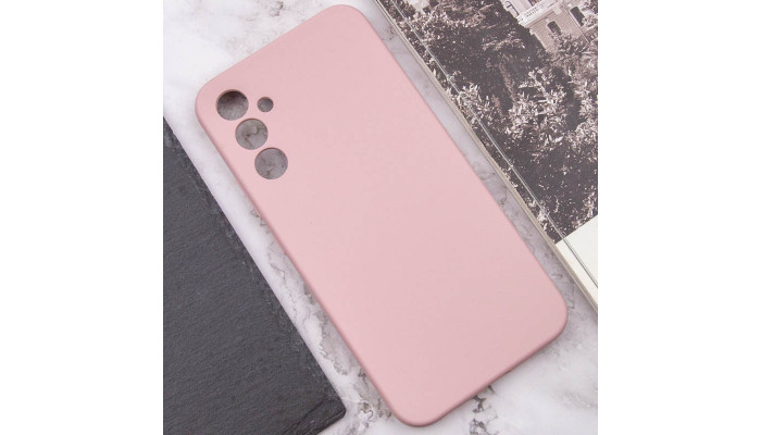 Чехол Silicone Cover Lakshmi Full Camera (AAA) для Samsung Galaxy A05s Розовый / Pink Sand - фото