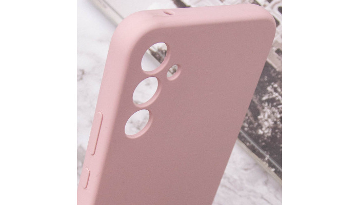 Чохол Silicone Cover Lakshmi Full Camera (AAA) для Samsung Galaxy A05s Рожевий / Pink Sand - фото