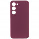 Чохол Silicone Cover Lakshmi Full Camera (AAA) для Samsung Galaxy S24 Бордовий / Plum