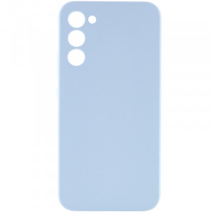 Чехол Silicone Cover Lakshmi Full Camera (AAA) для Samsung Galaxy S24 Голубой / Sweet Blue