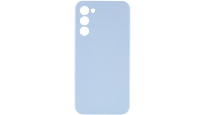 Чехол Silicone Cover Lakshmi Full Camera (AAA) для Samsung Galaxy S24 Голубой / Sweet Blue - фото