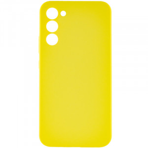 Чехол Silicone Cover Lakshmi Full Camera (AAA) для Samsung Galaxy S24 Желтый / Yellow