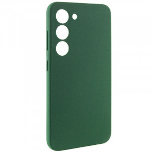 Чехол Silicone Cover Lakshmi Full Camera (AAA) для Samsung Galaxy S24 Зеленый / Cyprus Green