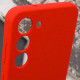Чехол Silicone Cover Lakshmi Full Camera (AAA) для Samsung Galaxy S24 Красный / Red - фото