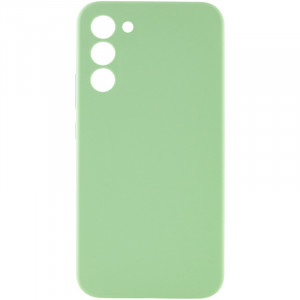 Чехол Silicone Cover Lakshmi Full Camera (AAA) для Samsung Galaxy S24 Мятный / Mint