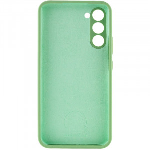 Чехол Silicone Cover Lakshmi Full Camera (AAA) для Samsung Galaxy S24 Мятный / Mint