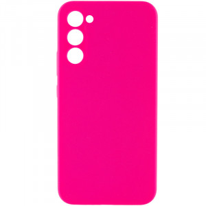 Чехол Silicone Cover Lakshmi Full Camera (AAA) для Samsung Galaxy S24 Розовый / Barbie pink