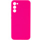Чохол Silicone Cover Lakshmi Full Camera (AAA) для Samsung Galaxy S24 Рожевий / Barbie pink - фото
