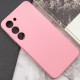 Чохол Silicone Cover Lakshmi Full Camera (AAA) для Samsung Galaxy S24 Рожевий / Light pink - фото