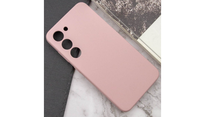 Чехол Silicone Cover Lakshmi Full Camera (AAA) для Samsung Galaxy S24 Розовый / Pink Sand - фото