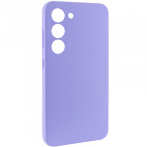 Чехол Silicone Cover Lakshmi Full Camera (AAA) для Samsung Galaxy S24 Сиреневый / Dasheen