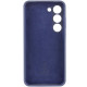 Чехол Silicone Cover Lakshmi Full Camera (AAA) для Samsung Galaxy S24 Темно-синий / Midnight blue - фото