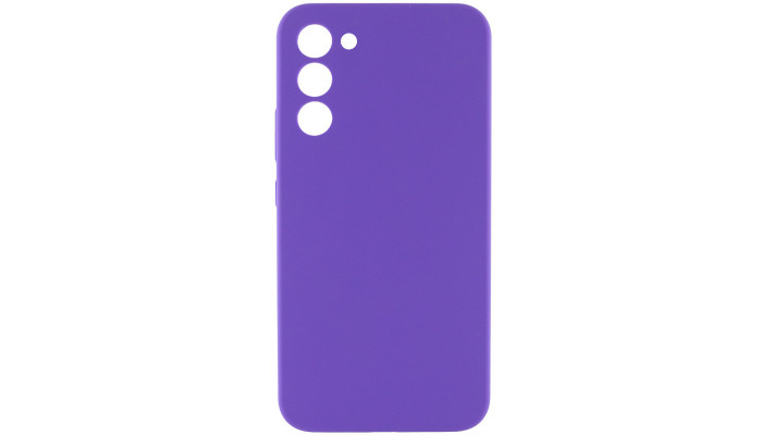 Чехол Silicone Cover Lakshmi Full Camera (AAA) для Samsung Galaxy S24 Фиолетовый / Amethyst - фото