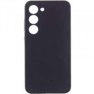 Чехол Silicone Cover Lakshmi Full Camera (AAA) для Samsung Galaxy S24 Черный / Black