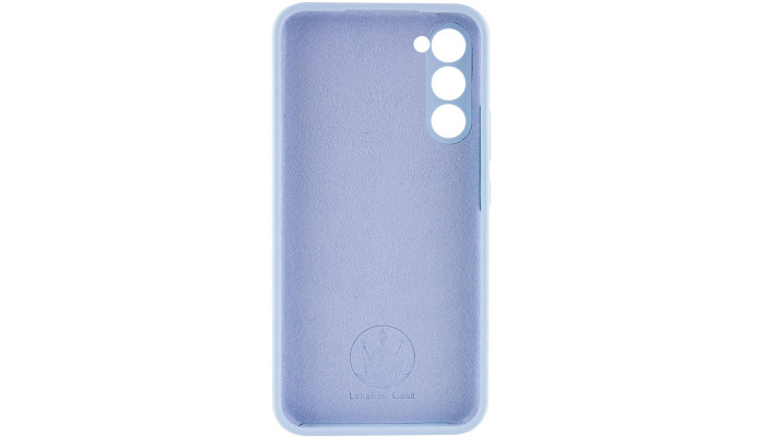Чехол Silicone Cover Lakshmi Full Camera (AAA) для Samsung Galaxy S24+ Голубой / Sweet Blue - фото