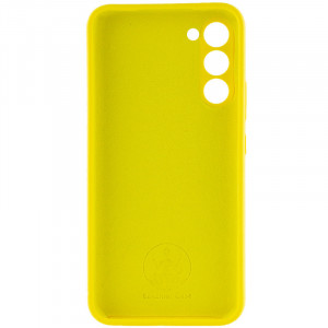 Чехол Silicone Cover Lakshmi Full Camera (AAA) для Samsung Galaxy S24+ Желтый / Yellow