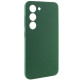 Чехол Silicone Cover Lakshmi Full Camera (AAA) для Samsung Galaxy S24+ Зеленый / Cyprus Green - фото