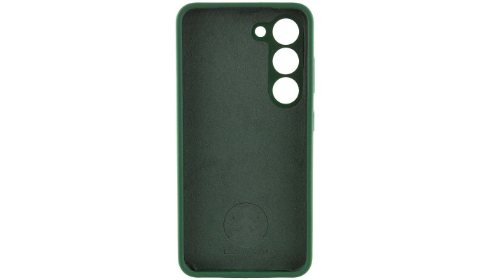 Чехол Silicone Cover Lakshmi Full Camera (AAA) для Samsung Galaxy S24+ Зеленый / Cyprus Green - фото