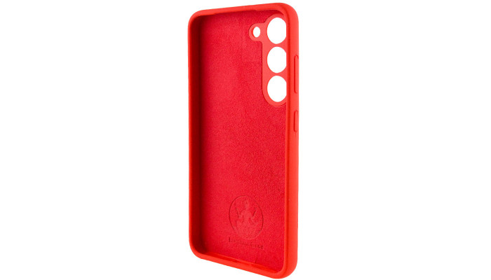 Чехол Silicone Cover Lakshmi Full Camera (AAA) для Samsung Galaxy S24+ Красный / Red - фото