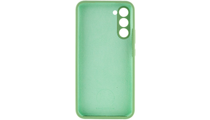 Чехол Silicone Cover Lakshmi Full Camera (AAA) для Samsung Galaxy S24+ Мятный / Mint - фото