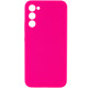 Чехол Silicone Cover Lakshmi Full Camera (AAA) для Samsung Galaxy S24+ Розовый / Barbie pink - фото