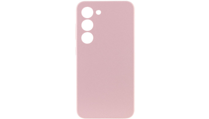 Чехол Silicone Cover Lakshmi Full Camera (AAA) для Samsung Galaxy S24+ Розовый / Pink Sand - фото