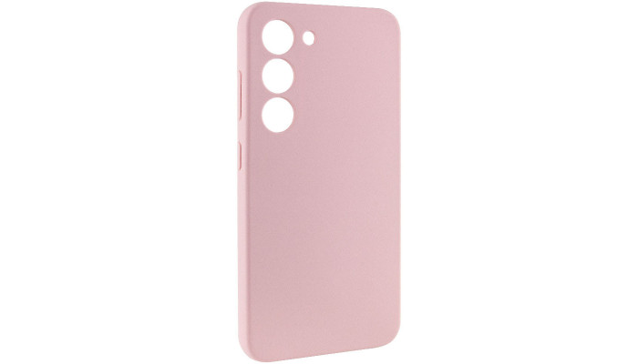 Чохол Silicone Cover Lakshmi Full Camera (AAA) для Samsung Galaxy S24+ Рожевий / Pink Sand - фото