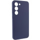 Чохол Silicone Cover Lakshmi Full Camera (AAA) для Samsung Galaxy S24+ Темно-синій / Midnight blue - фото
