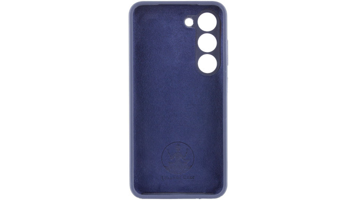 Чехол Silicone Cover Lakshmi Full Camera (AAA) для Samsung Galaxy S24+ Темно-синий / Midnight blue - фото