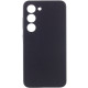 Чехол Silicone Cover Lakshmi Full Camera (AAA) для Samsung Galaxy S24+ Черный / Black - фото