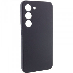 Чехол Silicone Cover Lakshmi Full Camera (AAA) для Samsung Galaxy S24+ Черный / Black