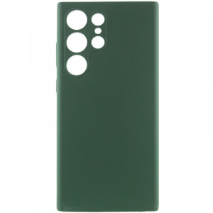 Чохол Silicone Cover Lakshmi Full Camera (AAA) для Samsung Galaxy S24 Ultra Зелений / Cyprus Green