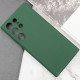 Чехол Silicone Cover Lakshmi Full Camera (AAA) для Samsung Galaxy S24 Ultra Зеленый / Cyprus Green - фото