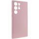 Чехол Silicone Cover Lakshmi Full Camera (AAA) для Samsung Galaxy S24 Ultra Розовый / Pink Sand - фото