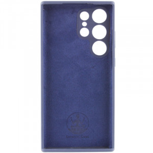 Чохол Silicone Cover Lakshmi Full Camera (AAA) для Samsung Galaxy S24 Ultra Темно-синій / Midnight blue