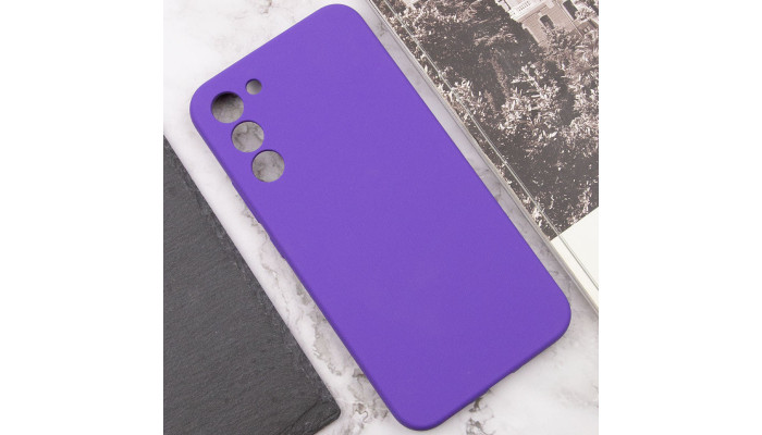 Чехол Silicone Cover Lakshmi Full Camera (AAA) для Samsung Galaxy S24 Ultra Фиолетовый / Amethyst - фото