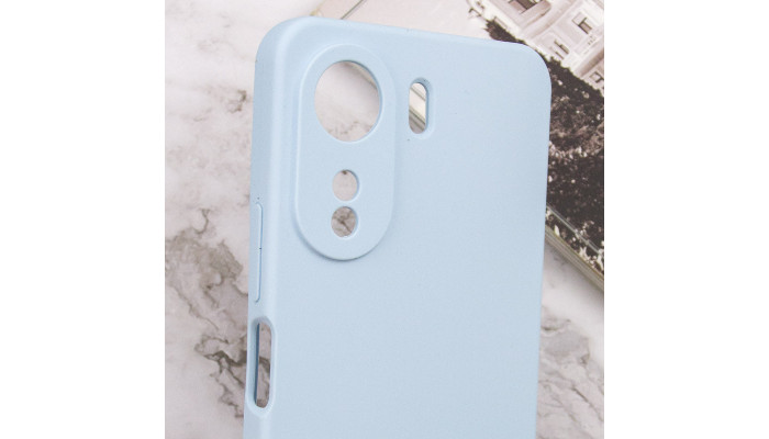 Чохол Silicone Cover Lakshmi Full Camera (AAA) для Xiaomi Redmi 13C / Poco C65 Блакитний / Sweet Blue - фото