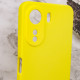 Чехол Silicone Cover Lakshmi Full Camera (AAA) для Xiaomi Redmi 13C / Poco C65 Желтый / Yellow - фото