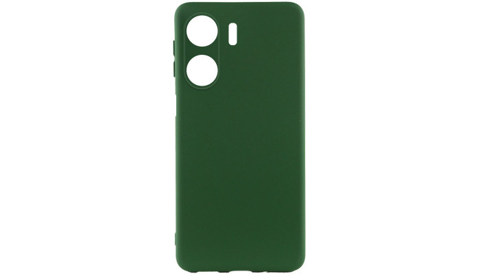 Чохол Silicone Cover Lakshmi Full Camera (AAA) для Xiaomi Redmi 13C / Poco C65 Зелений / Cyprus Green - фото