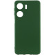 Чехол Silicone Cover Lakshmi Full Camera (AAA) для Xiaomi Redmi 13C / Poco C65 Зеленый / Cyprus Green - фото