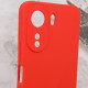 Чохол Silicone Cover Lakshmi Full Camera (AAA) для Xiaomi Redmi 13C / Poco C65 Червоний / Red - фото