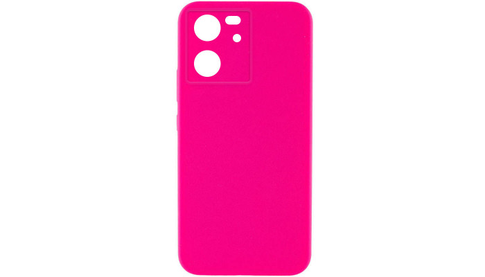 Чохол Silicone Cover Lakshmi Full Camera (AAA) для Xiaomi Redmi 13C / Poco C65 Рожевий / Barbie pink - фото