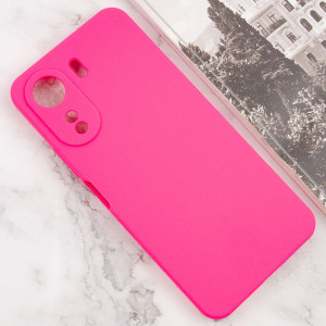 Чехол Silicone Cover Lakshmi Full Camera (AAA) для Xiaomi Redmi 13C / Poco C65 Розовый / Barbie pink