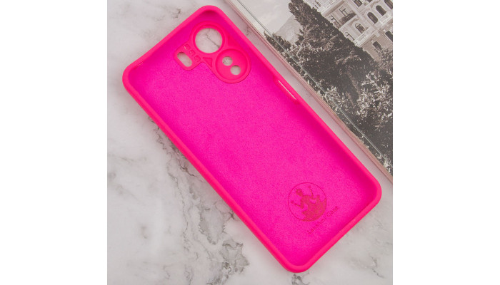 Чехол Silicone Cover Lakshmi Full Camera (AAA) для Xiaomi Redmi 13C / Poco C65 Розовый / Barbie pink - фото